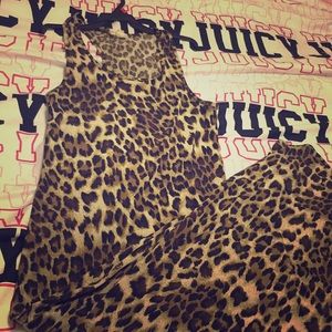 Cheetah print dress